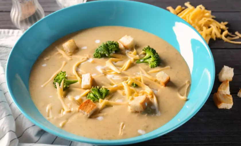 Broccoli Cheddar Soup - TheCompletePortal
