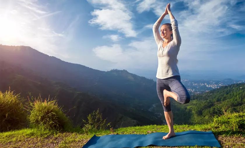 Vrikshasana Tree Yoga Pose - The Complete Portal