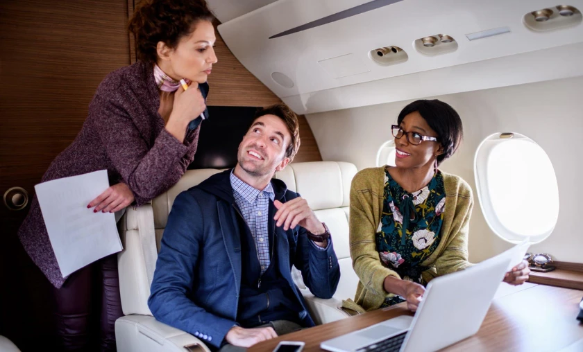 Working in the Clouds Airlines Catering to Business Travelers' Needs - thecompleteportal