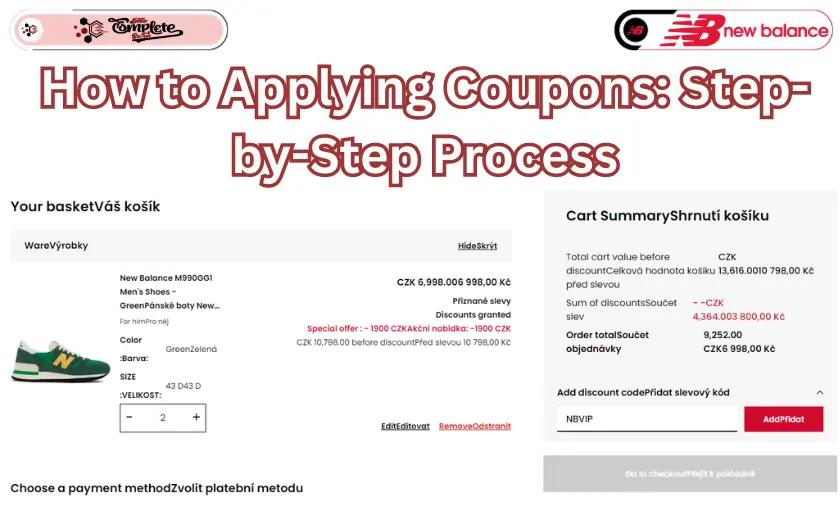 How to Applying Coupons Step-by-Step Process - TheCompletePortal
