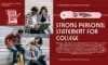 How to Write a Strong Personal Statement for College - The Complete Portal