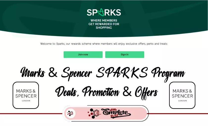 Marks & Spencer SPARKS Program Deals, Promotion & Offers - TheCompletePortal