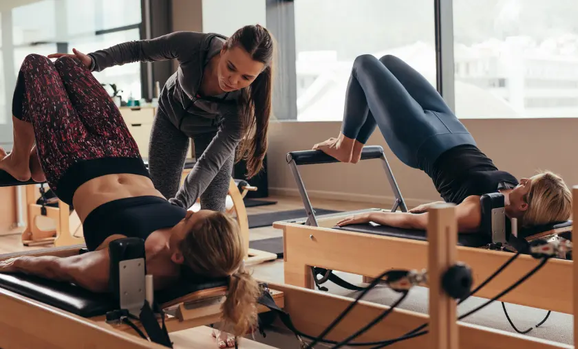 Yoga and Pilates!