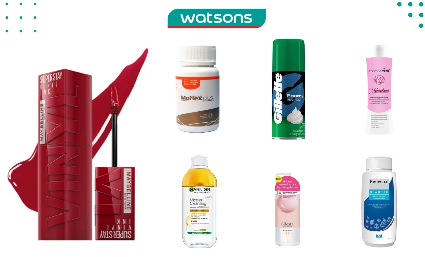 Watsons MY Types of Product