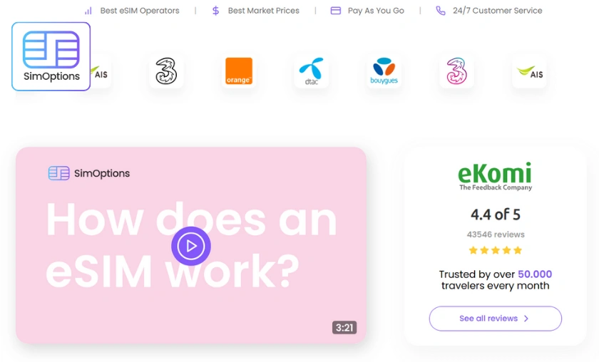 SimOptions Review: Best eSIMs & Global Roaming Data! ([wpsm_custom_meta type=date field=month] [wpsm_custom_meta type=date field=year]) - The Complete Portal