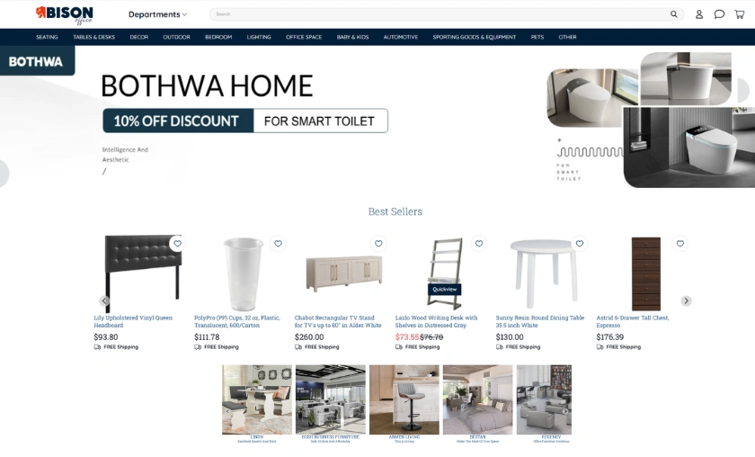 Competitive Pricing BisonOffice