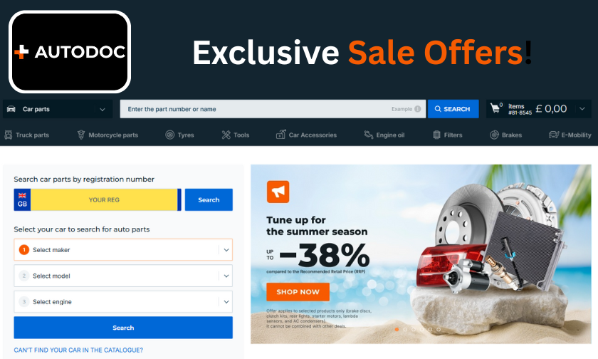 Online Shopping Experience: Navigating AUTODOC UK’s Website!