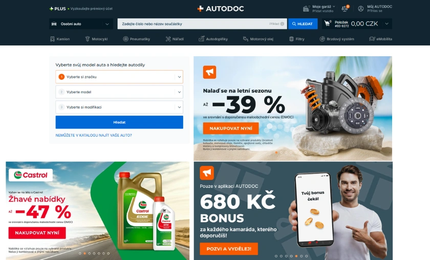 Pricing & Discounts Autodoc CZ