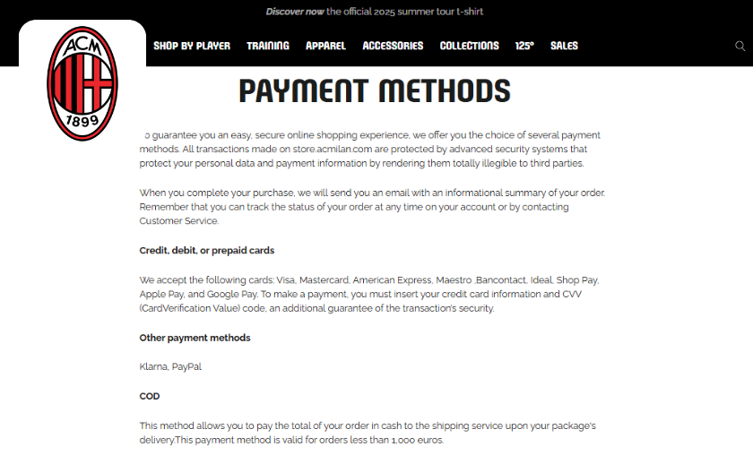 AC Milan US Review: The Best Online Store for Fans! ([wpsm_custom_meta type=date field=month] [wpsm_custom_meta type=date field=year]) - The Complete Portal