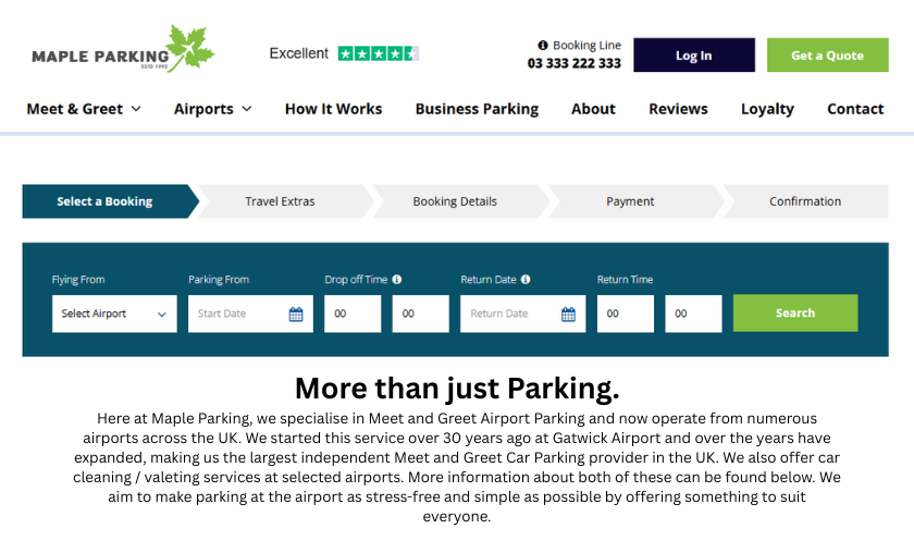 Maple Parking UK Review: Best Travel Parking Spots! ([wpsm_custom_meta type=date field=month] [wpsm_custom_meta type=date field=year]) - The Complete Portal