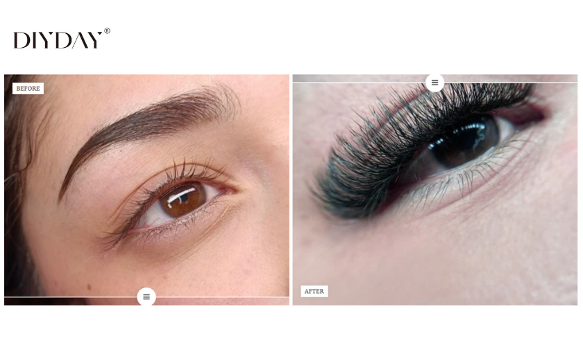 DIYDAY Lashes vs Salon Extensions Which Is Better