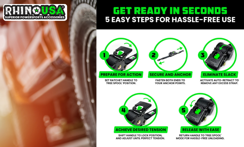 How to Choose the Right Rhino USA Tow Strap for Your Vehicle!