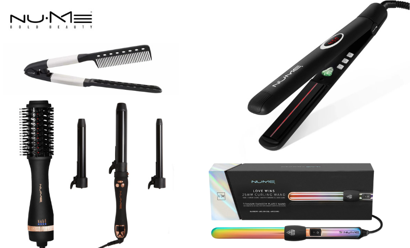 NuMe Hair Care Essentials Heat Protectants to Dryers!