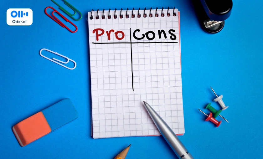 Pros & Cons of Otter AI