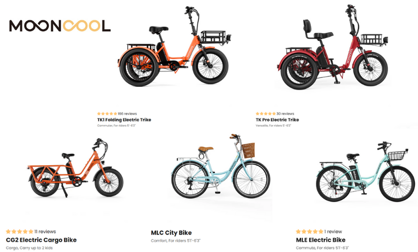 Top 5 Mooncool eBikes for City, Trail, and Commute!