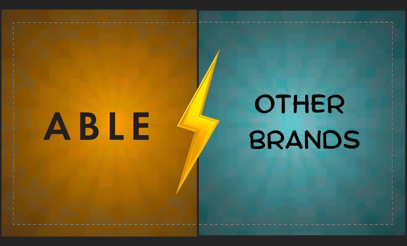 Able Clothing vs Other Competing Fashion Brands