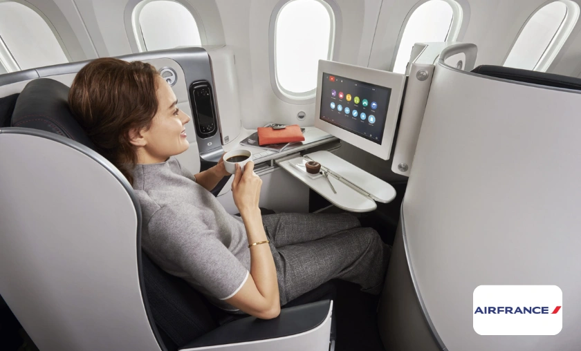 Air France US Experience – Comfort, Food & Onboard Service