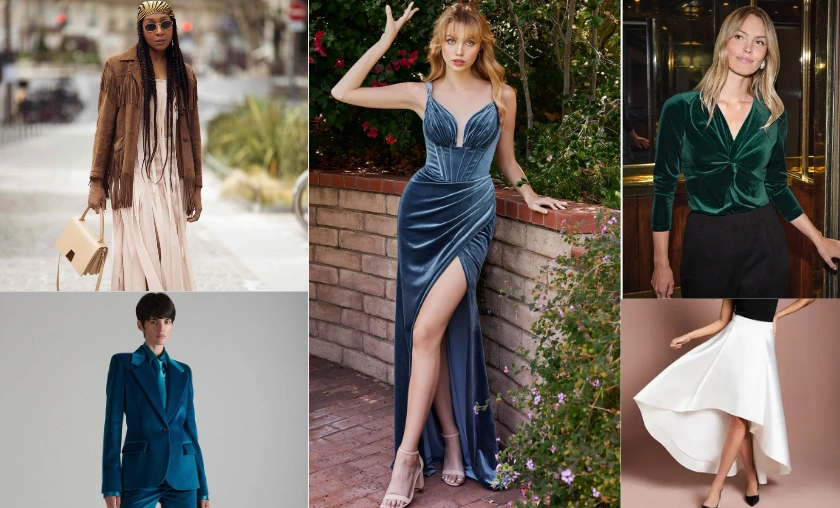 Art Deco-Inspired Eveningwear