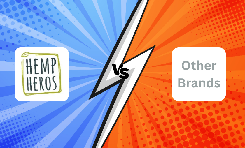 Hemp Heros vs Other Brands Wellness That Works!