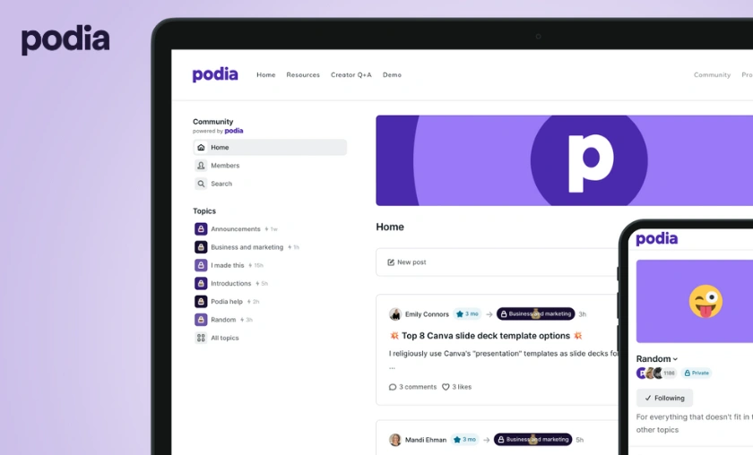 In-Depth Brand Podia Review