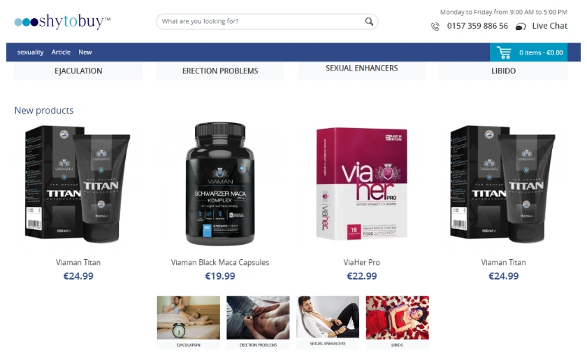 ShytoBuy DE Shopping Experience