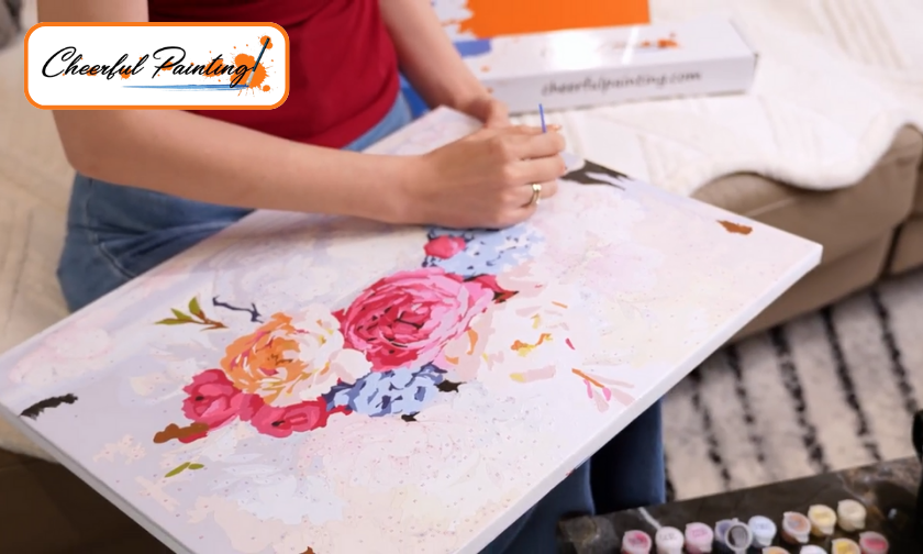 The Story of Cheerful Painting Inspiring Creativity!