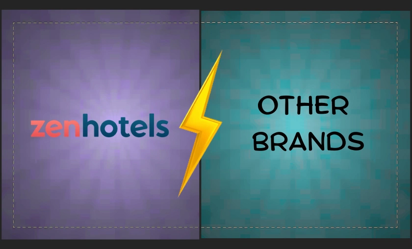 Zenhotels vs Other Competing Travel Brands