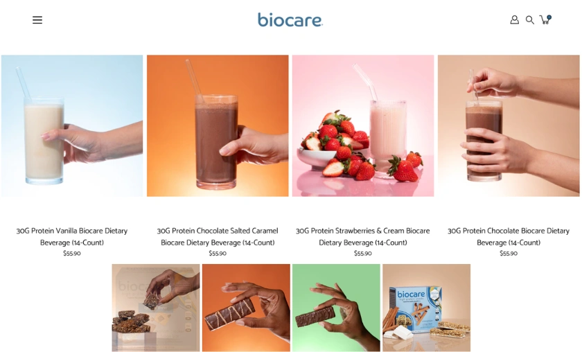Biocare US Shopping Experience