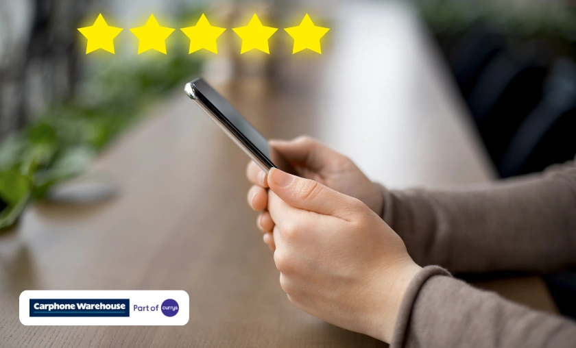 Carphone Warehouse UK Customer Reviews