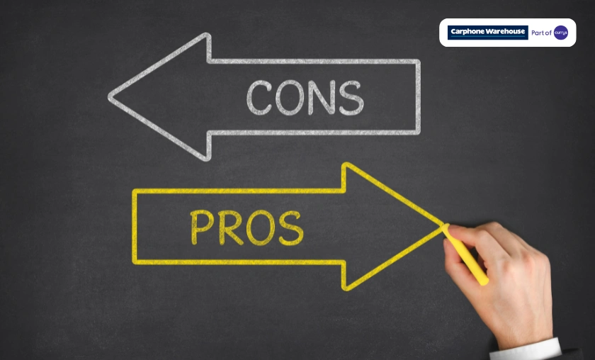 Pros & Cons of Carphone Warehouse UK