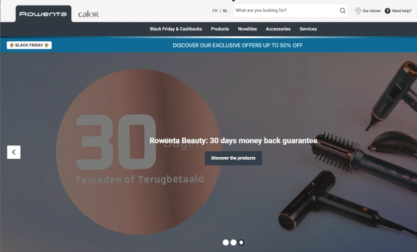 Where to Buy Rowenta Products in Belgium