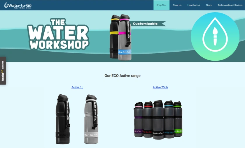 Where to Buy Water to Go Bottles in the UK