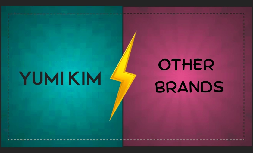 YUMI KIM vs Other Fashion Brands