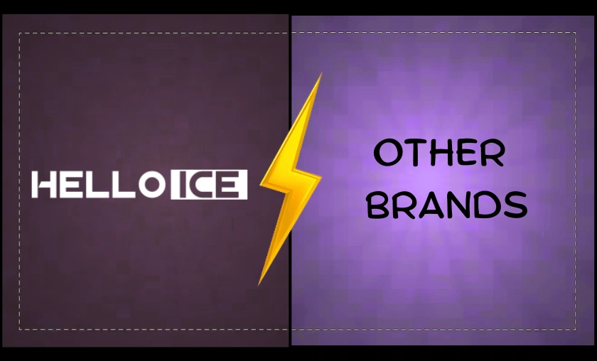 Helloice vs Other Brands