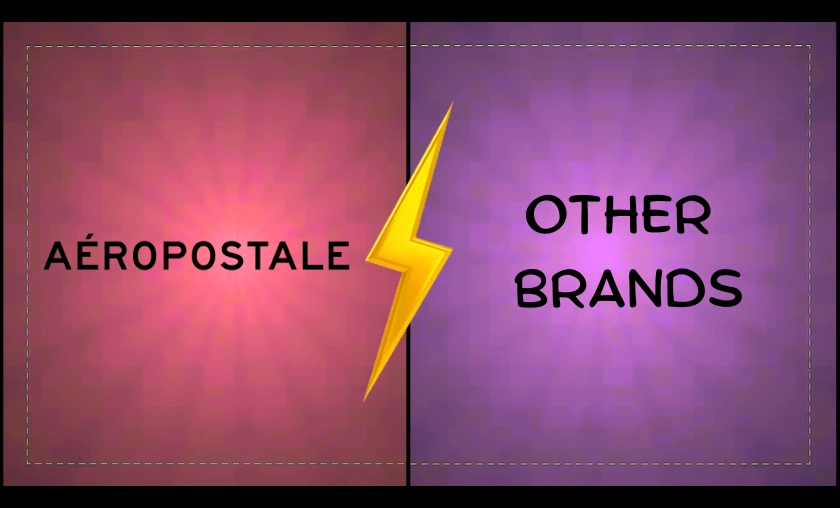 Aéropostale US vs Other Casual Teen Brands