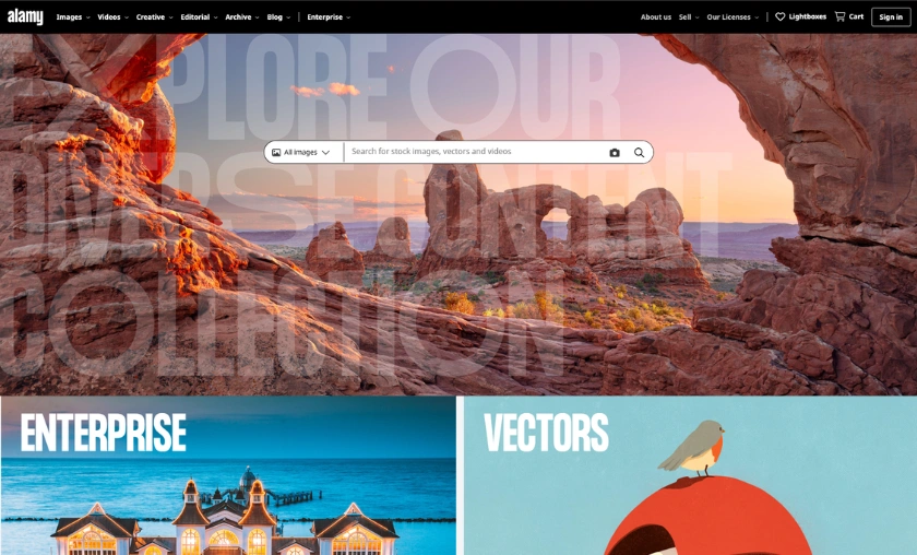 Alamy (Products and Offerings)