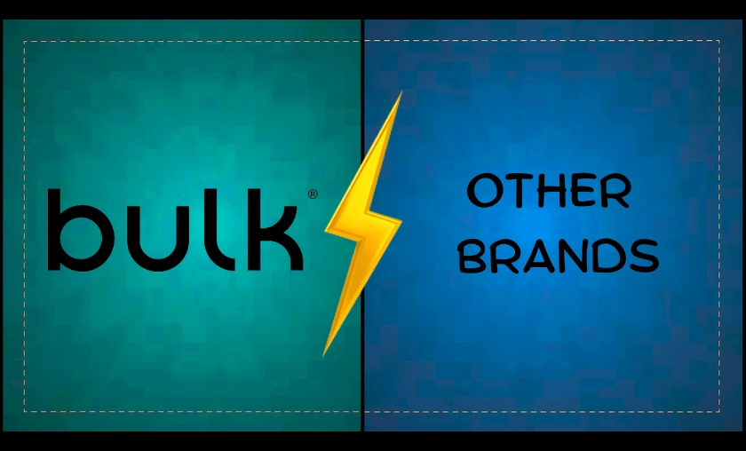 Bulk UK vs Other Brands