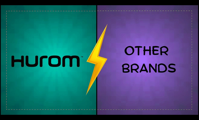 Hurom US vs Other Juicer Brands