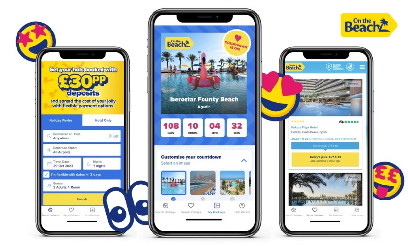 On The Beach UK Products & Offerings