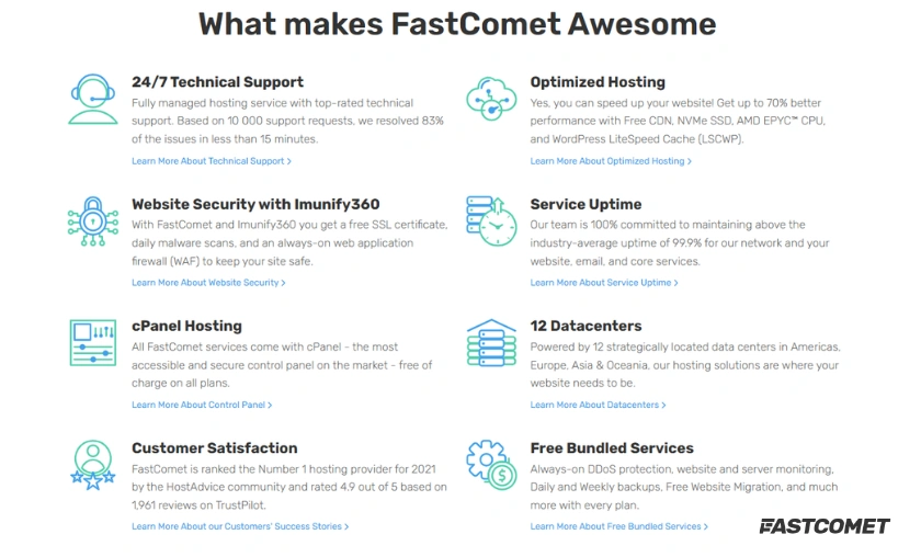Reasons to Use Fastcomet