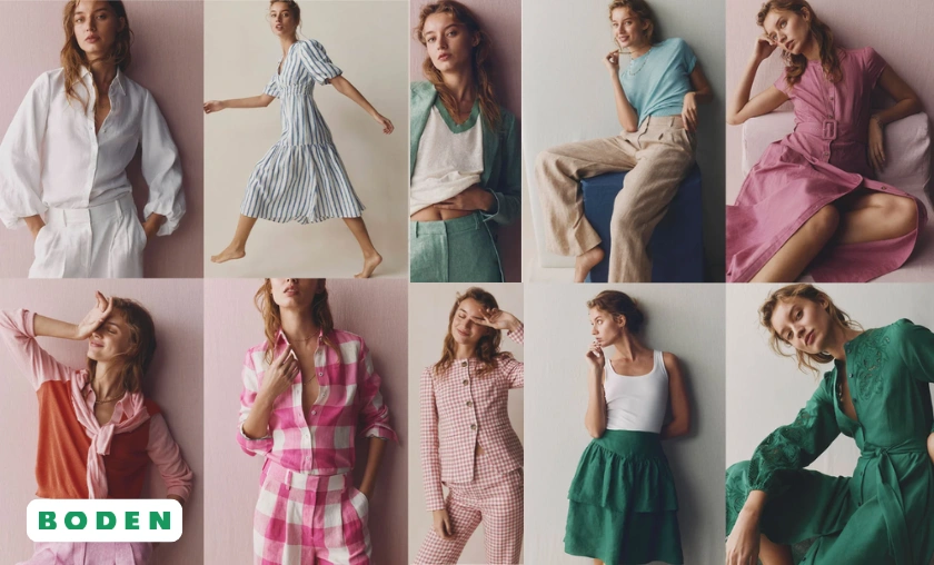 Boden AU (Women’s, Men’s & Kids Apparel Collections)