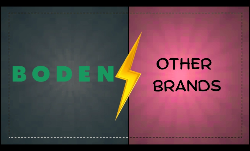 Boden DE vs Other Brands