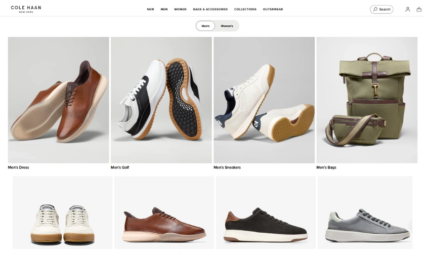 Cole Haan US (Footwear, Apparel & Accessories Collections)