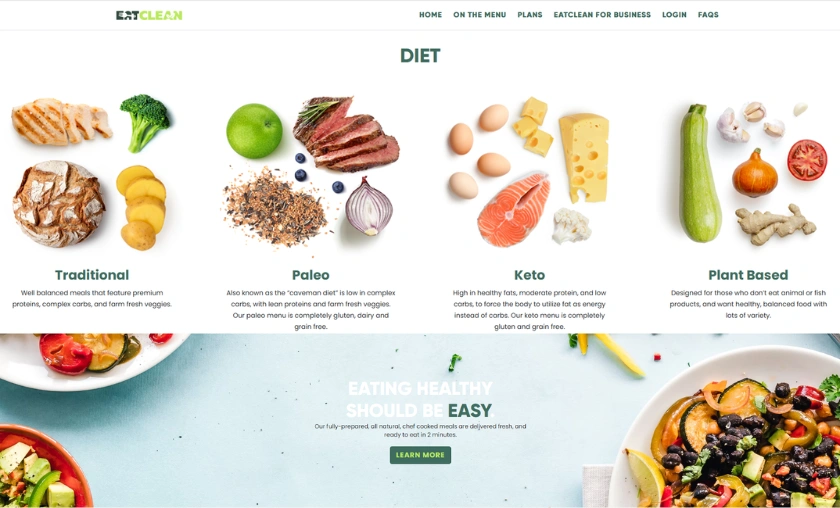 Eat Clean US (Prepared Meal Plans)