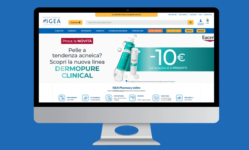 Farmacia Igea IT Review Health Products, Pharmacy Expertise, and Online Shopping