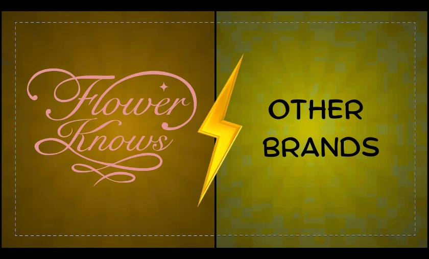 Flower Knows US vs Other Brands
