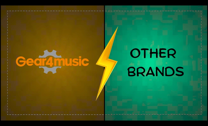 Gear4music FR vs Other Music Retailers