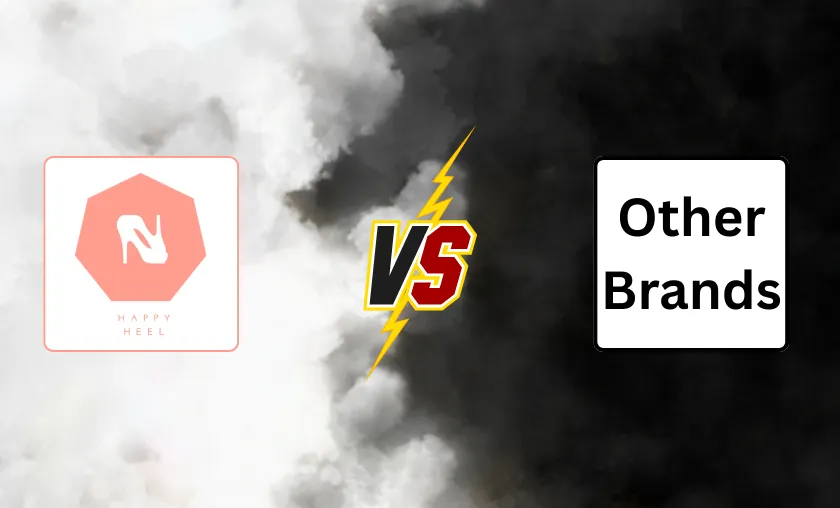Happy Heel vs Other Footwear Brands!