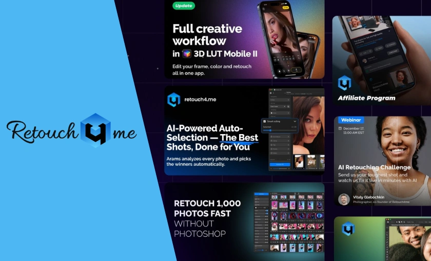 Retouch4me (AI Photo Retouching Plugins & Editing Tools Collection)