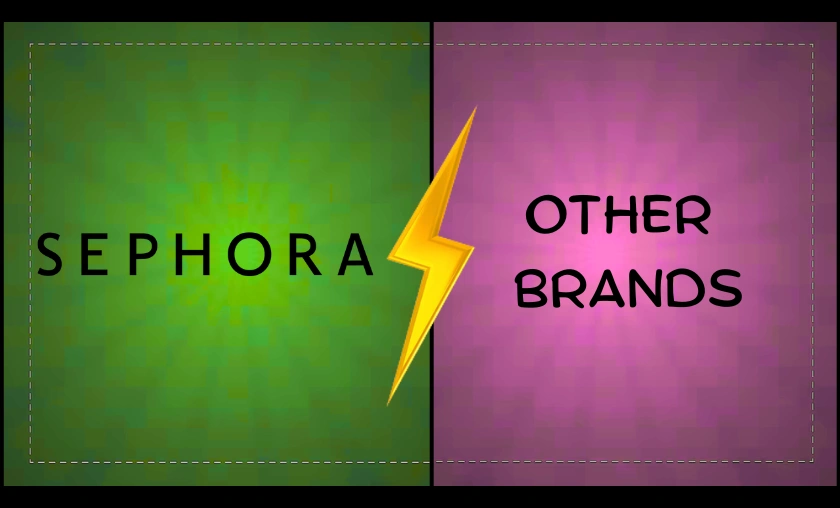 Sephora US CA vs Other Brands